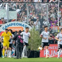¡Colo Colo sale a la cancha lleno de árboles!