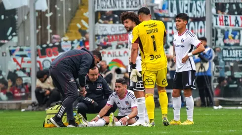 Óscar Opazo explica su lesión que lo dejó afuera del equipo titular.