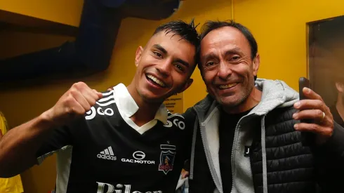 Vicente Pizarro emula por casualidad a su padre Jaime en Colo Colo.