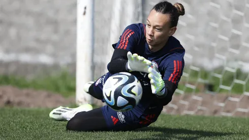 Tiane Endler alcanzó los 100 partidos con La Roja.