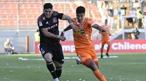 Carlos Palacios en Colo Colo. Crédito: Photosport
