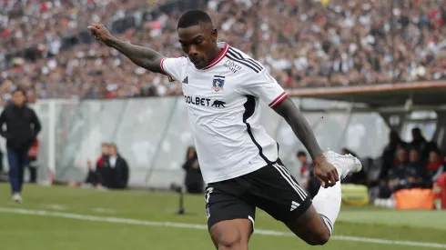 Fabián Castillo en Colo Colo. Crédito: Photosport