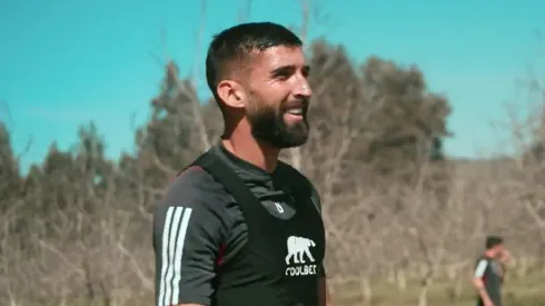 Espectacular definición de Amor en entrenamiento de Colo Colo.