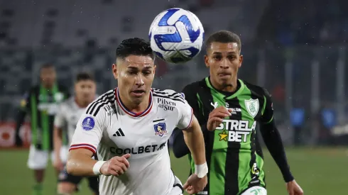 Óscar Opazo en Colo Colo. Crédito: Photosport