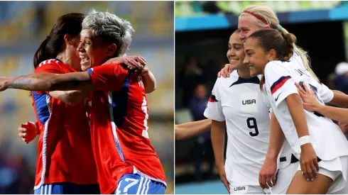 Chile enfrenta a Estados Unidos. Crédito: Photosport.