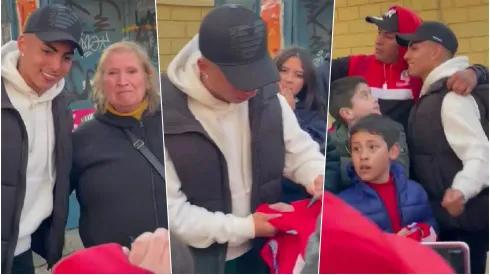 La locura de los hinchas de la Roja por Jordhy Thompson.