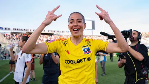 La felicidad de Torrero con el histórico récord de Colo Colo femenino.