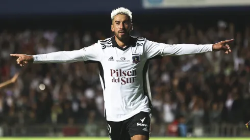 Juan Martín Lucero en Colo Colo. Crédito: Photosport.