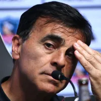 Gustavo Quinteros aborda el estado de la cancha del Estadio Monumental