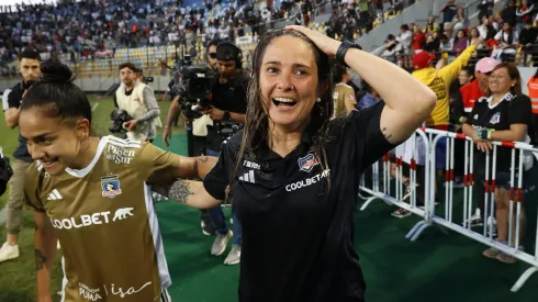 Tatiele Silveira ganadora del premio mejor DT con Colo Colo femenino.