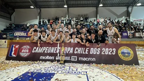 Colo Colo Basket es el campeón de la Copa Chile Dos.