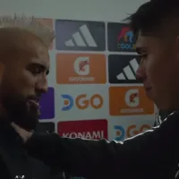 La cariñosa bienvenida de Carlos Palacios a Arturo Vidal en su regreso a Colo Colo