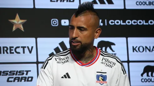 Arturo Vidal vive su primer entrenamiento en Colo Colo.