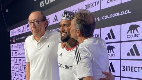 Anibal Mosa en la presentación de Vidal