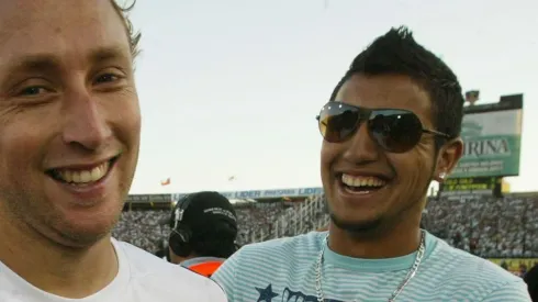 Luis Mena y Arturo Vidal