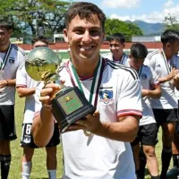 Jefe del fútbol joven albo destaca cualidades del juvenil Enzo Riquelme