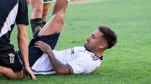 Marcos Bolados sintió molestias ante Unión Española.