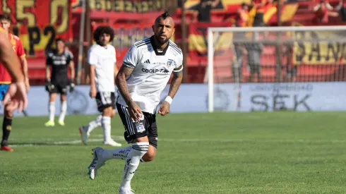 Alaban la gran actitud de Arturo Vidal en Colo Colo.
