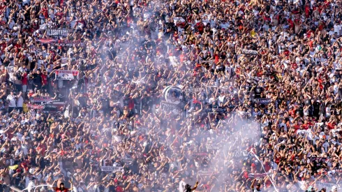 La gran cantidad de hinchas de Colo Colo que se esperan en el partido vs Godoy Cruz.