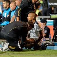 Arturo Vidal llama a la calma tras su lesión en el triunfo de Colo Colo vs Godoy Cruz