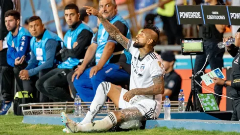 Arturo Vidal se lució dentro y fuera de la cancha.