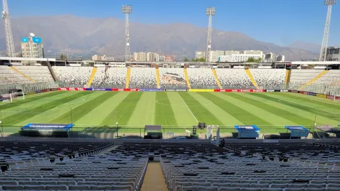 Debut en el Monumental: así está la cancha para partido vs Godoy Cruz.