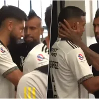 La especial arenga de Arturo Vidal a Daniel Gutiérrez y Jeyson Rojas en triunfo de Colo Colo