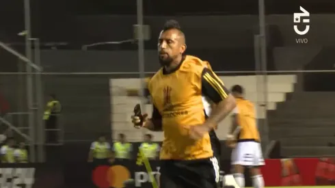 El sorprendente trabajo de Vidal previo al partido de Colo Colo.