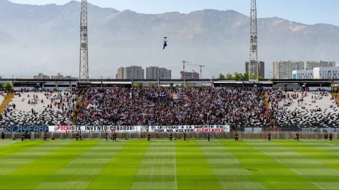 Así está la cancha del Monumental a días del Superclásico entre Colo Colo y la U.