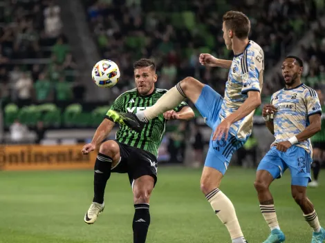 Rubio anota su primer gol con Austin FC en la MLS de Estados Unidos