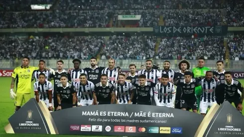 Alianza Lima y Colo Colo durante el partido jugado en Lima en el 2022