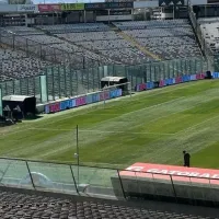 Horas claves a la inspección de la Conmebol: así está la cancha del Estadio Monumental