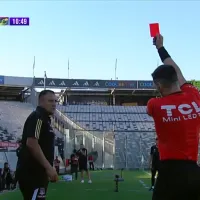 Jorge Martínez se fue hablando con Fernando Vejar pidiendo explicaciones por la expulsión