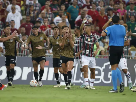 ¿No es penal? La posible mano de Fluminense vs Colo Colo