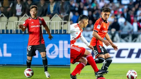 Leandro Hernández y Dylan Portilla buscan su espacio en Colo Colo.