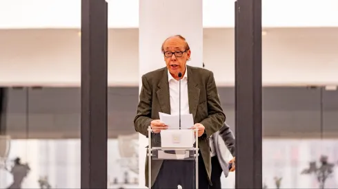 Alfredo Stöhwing va con todo por la remodelación del Estadio Monumental. | Imagen: Guille Salazar/DaleAlbo.