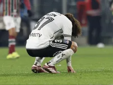 La tristeza de Falcón por la caída de Colo Colo ante Fluminense