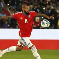 Felicitando a sus compañeros: la reacción de Arturo Vidal al triunfo de Chile vs Paraguay