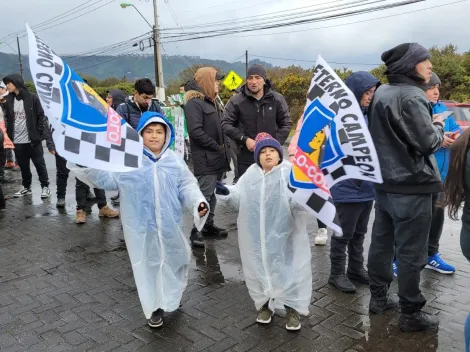 ¡Puerto Montt revolucionado con la visita de Colo Colo al sur!