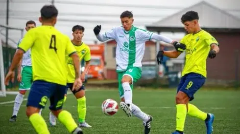 Marcos Millape Santana, el hijo del Torito, que hace sus primeras armas en el fútbol.
