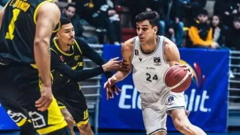 Tomás Rossi con la camiseta de Colo Colo