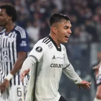 La felicidad de Jaime Pizarro por el gol de Vicente con Colo Colo en Copa Libertadores