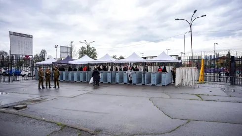 Apertura de puertas del Estadio Monumental.