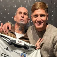 Ahora sí tiene la de un grande: Leonardo Gil le regala camiseta de Colo Colo a Ke Personaje