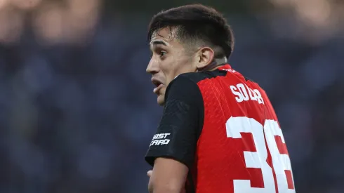 Pablo Solari no es titular en River Plate..