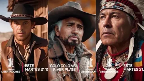 El particular comercial con que se calienta el Colo Colo vs River Plate.