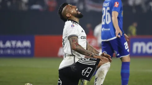 Sensible baja en Colo Colo: Arturo Vidal queda fuera del partido ante Cobresal.