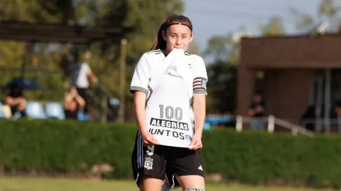 Hija de Carlos Muñoz cumple impresionante récord en Colo Colo femenino.