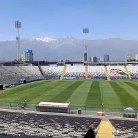 Así está la cancha del Estadio Monumental previo al partido de Colo Colo vs Magallanes