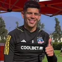 La especial compañía que tuvo Esteban Pavez en el entrenamiento